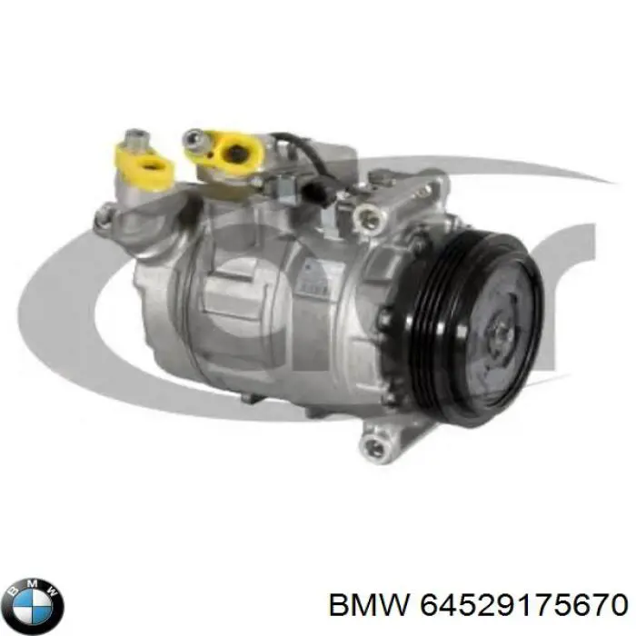 Компрессор кондиционера 64529175670 BMW