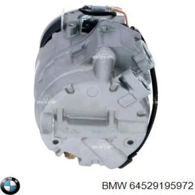 Компрессор кондиционера 64529195972 BMW