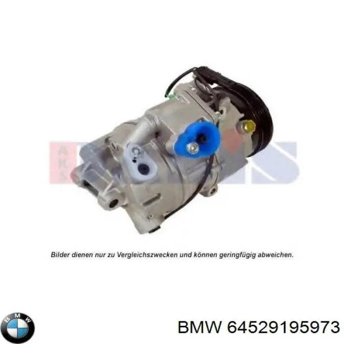 64529195973 BMW компрессор кондиционера
