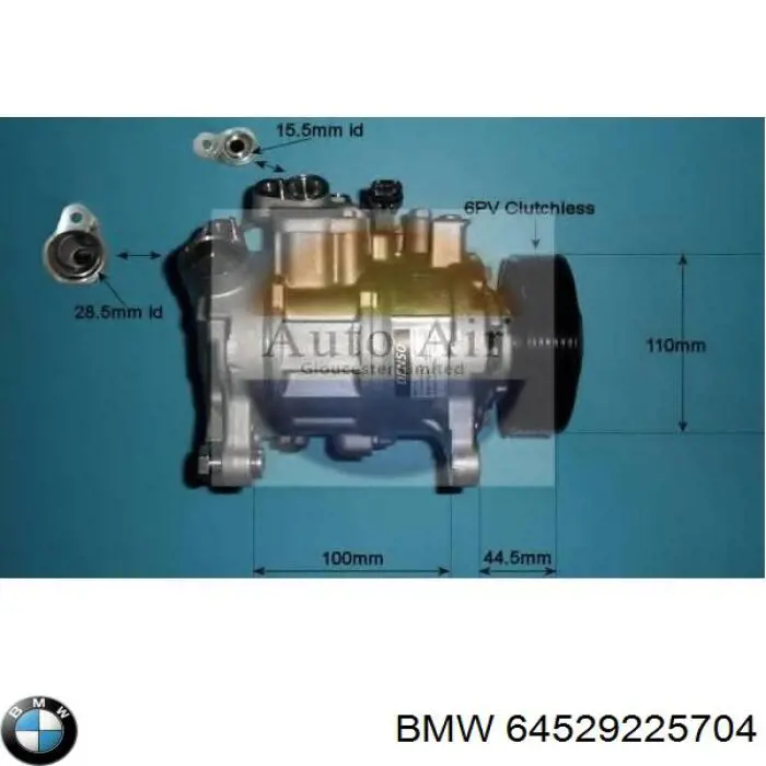 Купить 64529225704 BMW Компрессор климатической установки