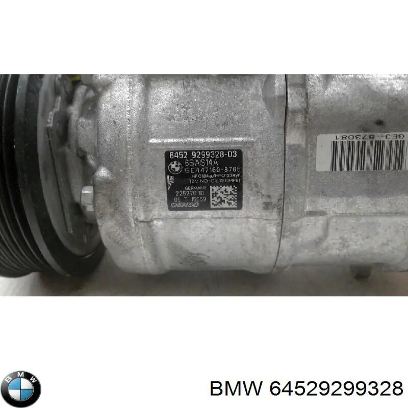 Купить 64526994082 Denso Компрессор климатической установки