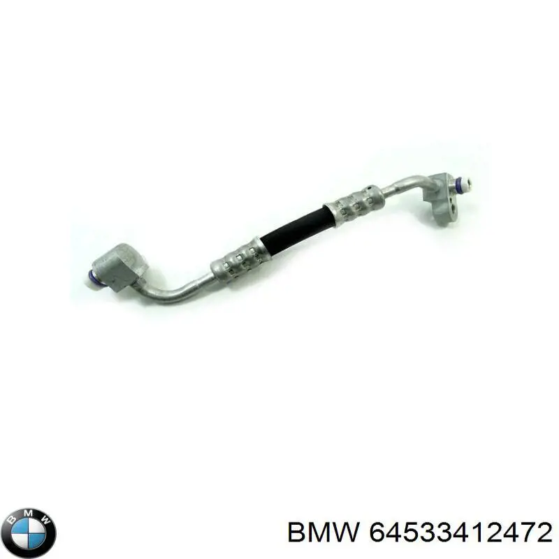 Шланг кондиционера, от радиатора к осушителю BMW 64533412472 цена, от 29.96 USD