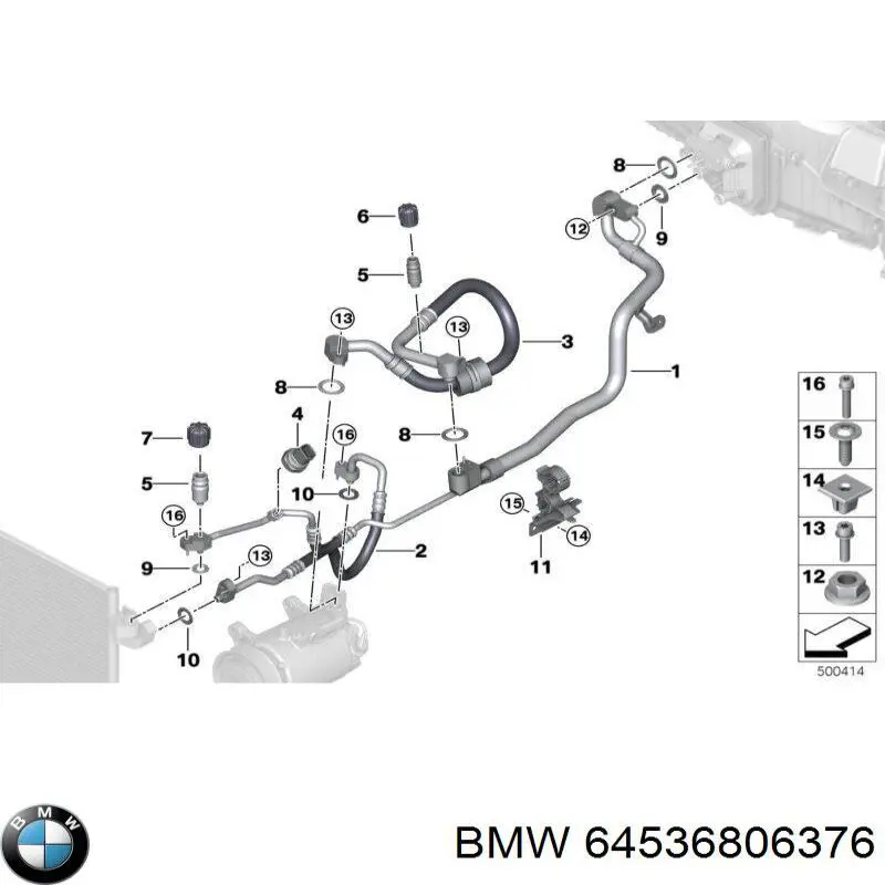 64536806376 BMW 