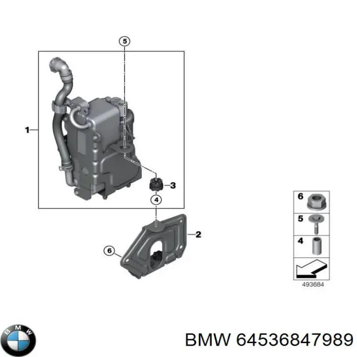  64536847989 BMW