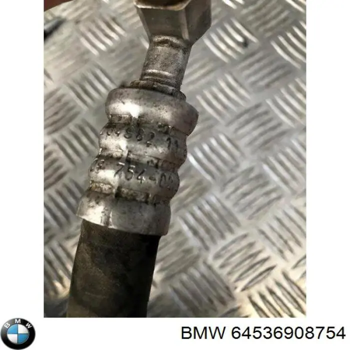Шланг кондиционера, от компрессора к радиатору 8362054 BMW