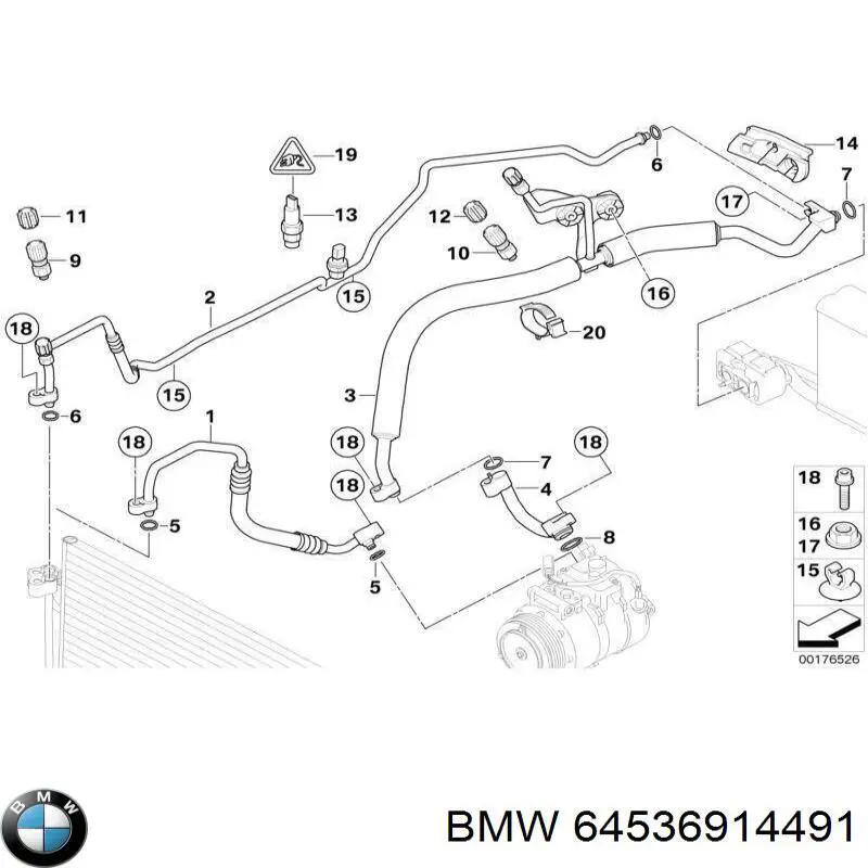  64509119702 BMW