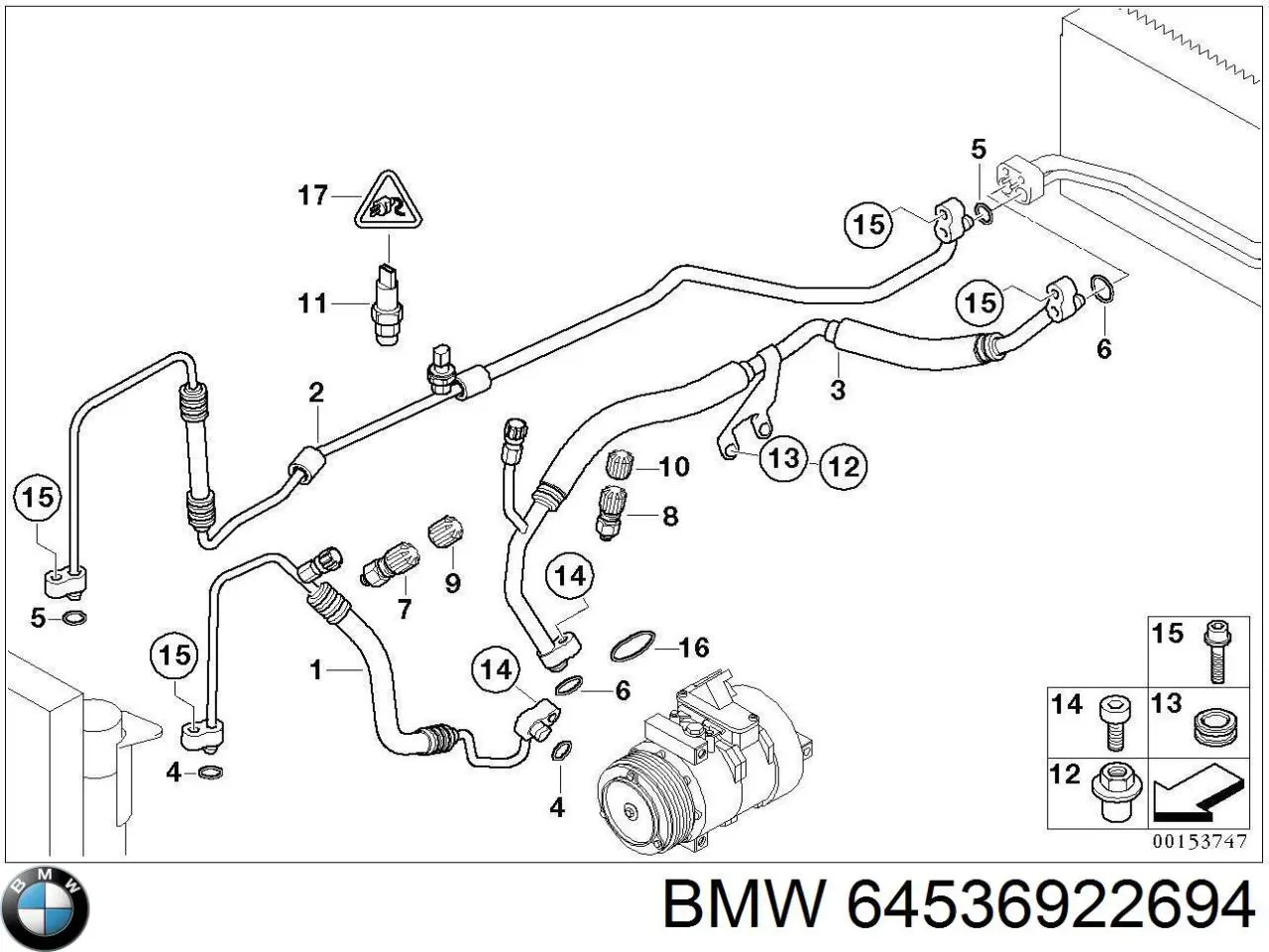  64536922694 BMW