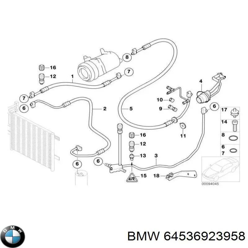  BMW 64536923958 цена, от 14.11 USD