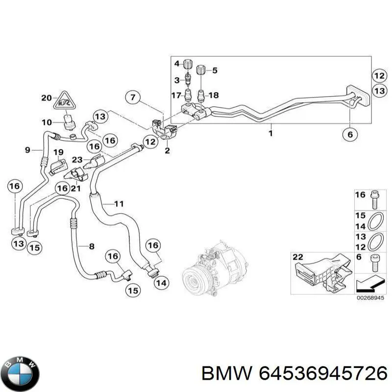 64536945726 BMW 