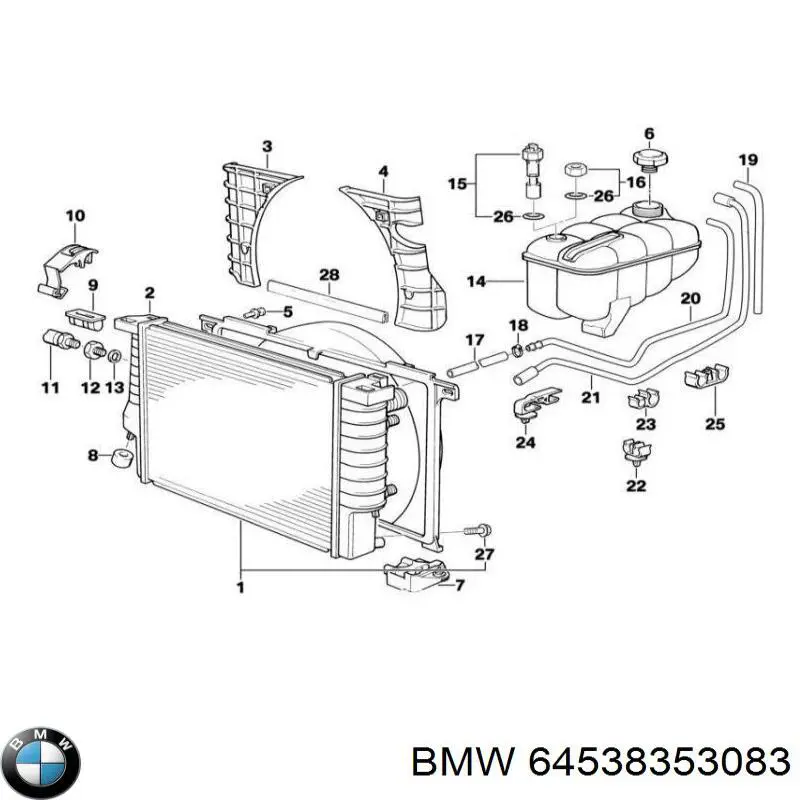  64538353083 BMW