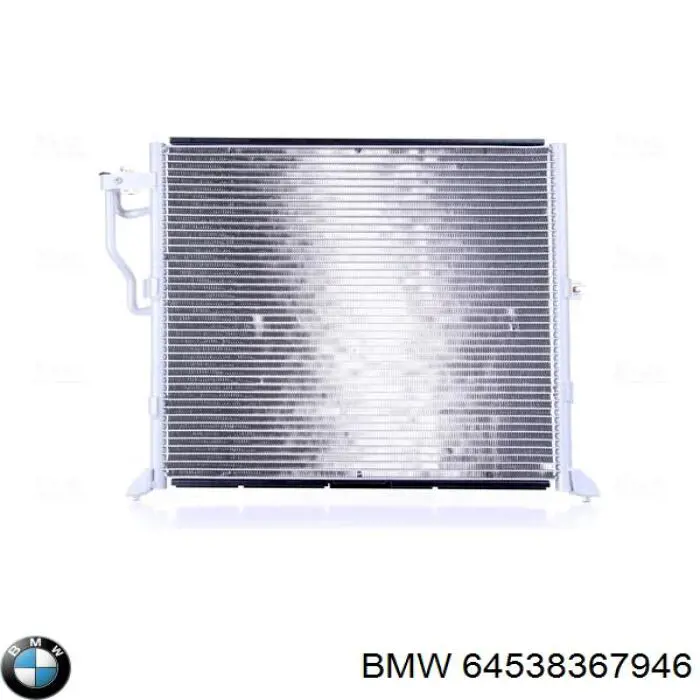 64538367946 BMW радиатор кондиционера