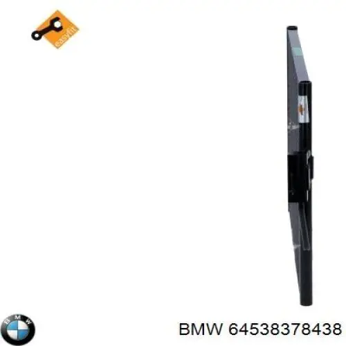 Купить 64538378438 BMW Радиатор системы охлаждения кондиционера