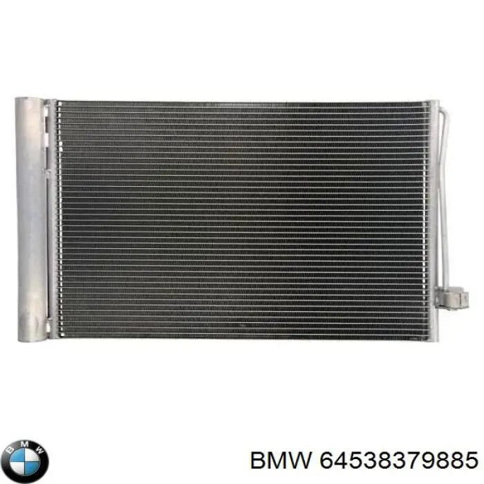 Радиатор кондиционера 64538379885 BMW