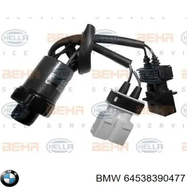 64538390477 BMW датчик абсолютного давления кондиционера