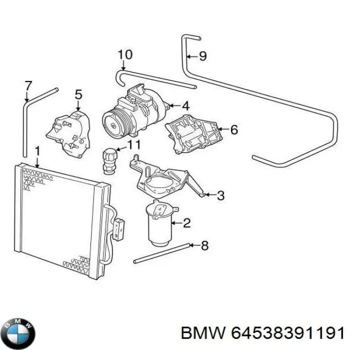  64538391191 BMW