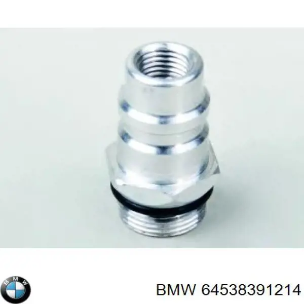 64538391214 BMW клапан заправки кондиционера