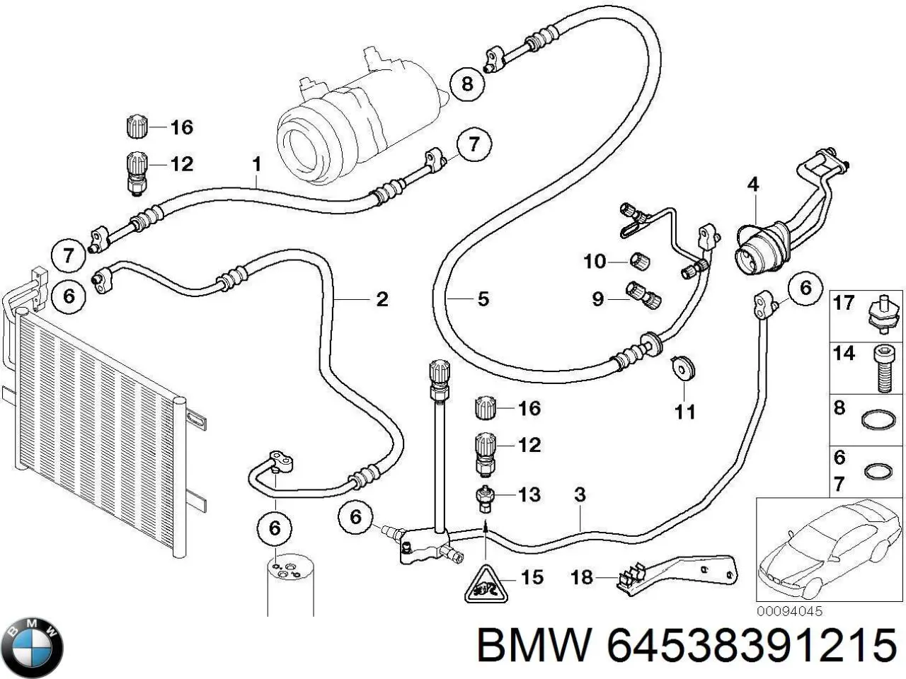  64530144283 BMW