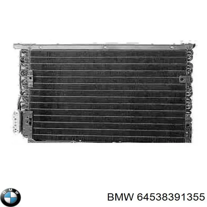 64538391355 BMW Конденсатор