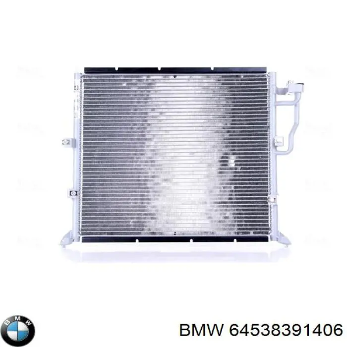 64538391406 BMW радиатор кондиционера