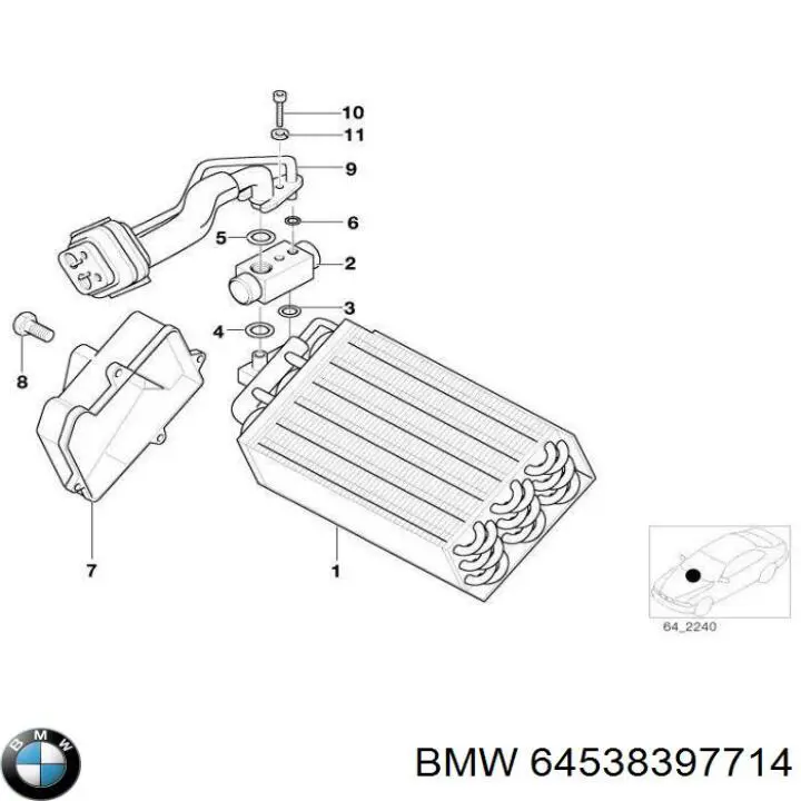  64538397714 BMW