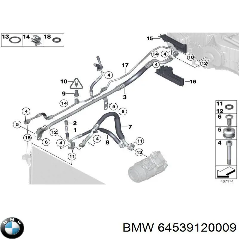 64539120009 BMW 