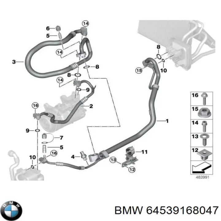 64539168047 BMW 