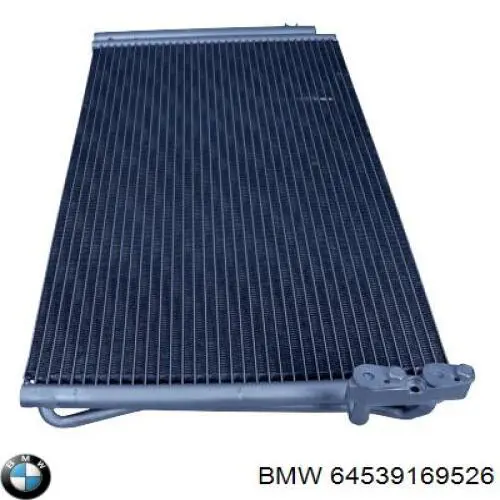 64539169526 BMW радиатор кондиционера
