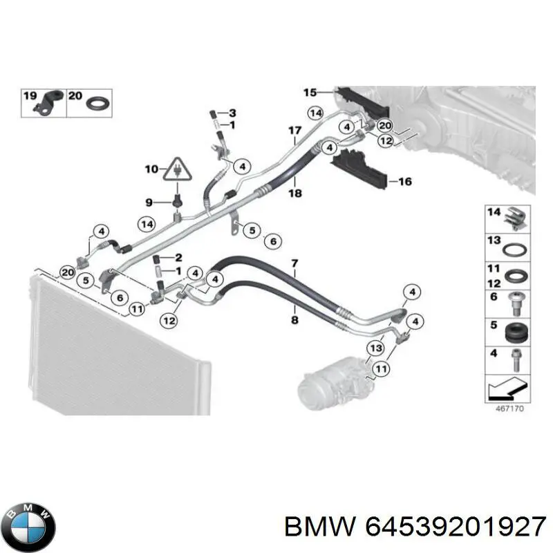  64539201927 BMW