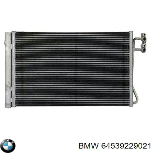 64539229021 BMW радиатор кондиционера
