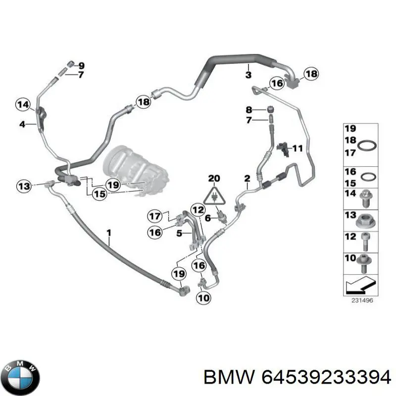 64539233394 BMW 