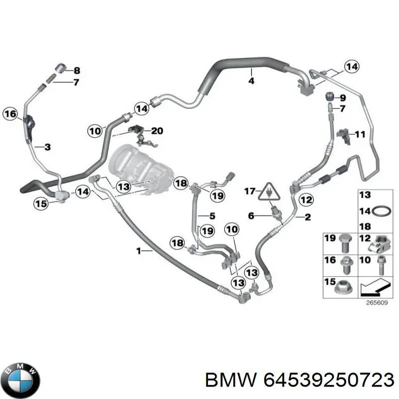 64539250723 BMW 