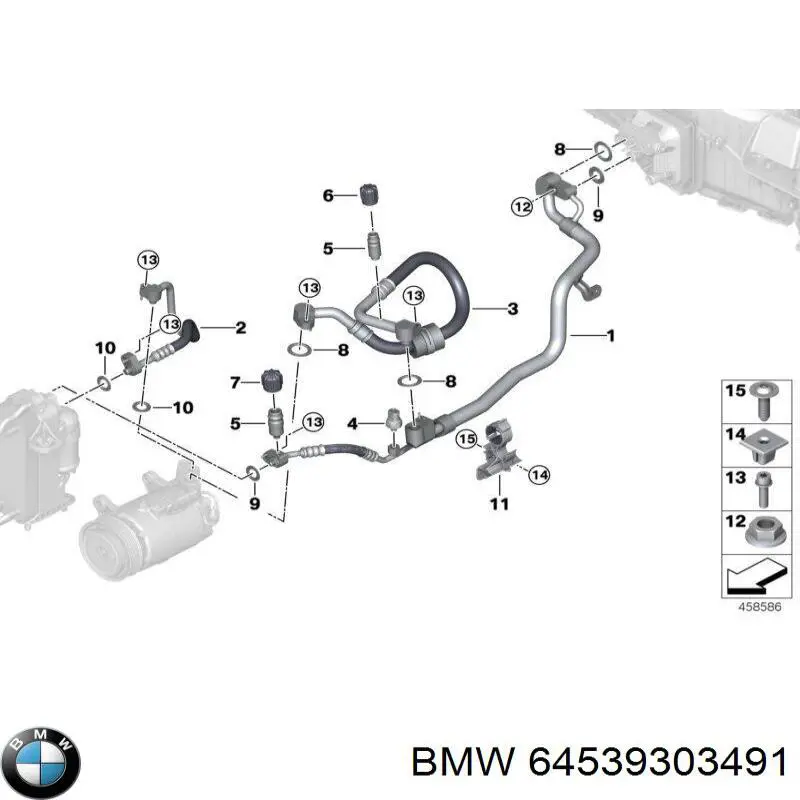  64539303491 BMW