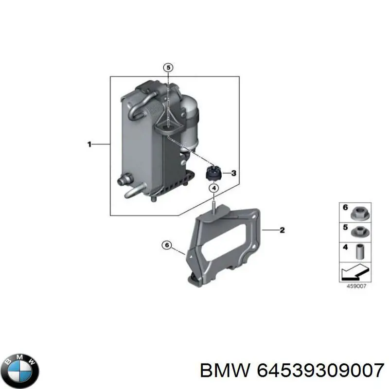  64539309007 BMW