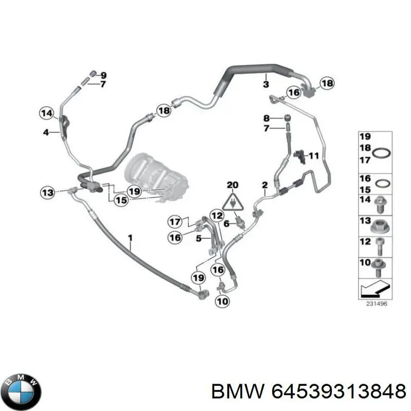  64539265110 BMW