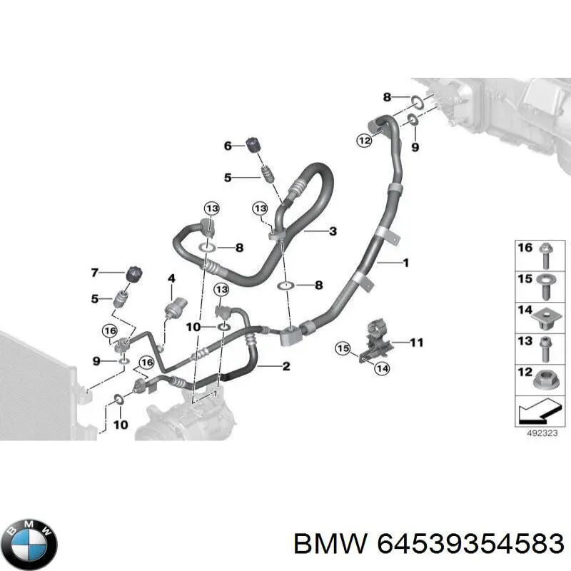 64539354583 BMW 