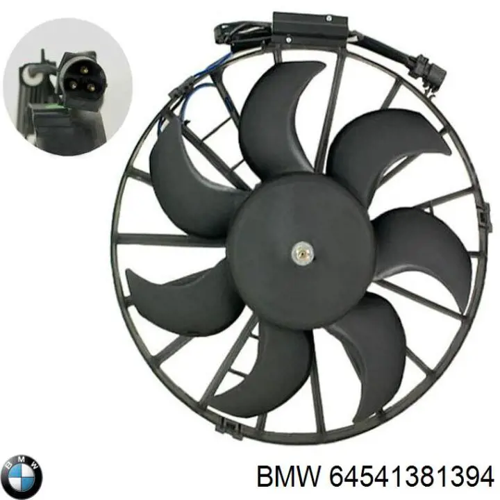 Вентилятор (крыльчатка) радиатора кондиционера BMW 64541381394 цена, от 150.97 USD