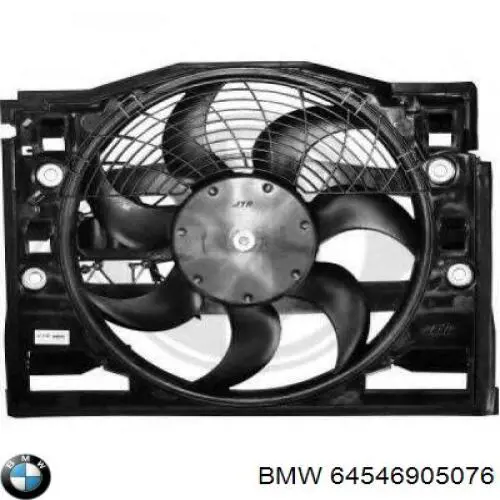 Диффузор радиатора охлаждения в сборе с мотором и крыльчаткой BMW 64546905076 цена, от 194.09 USD