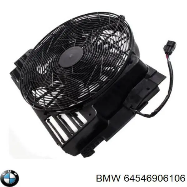 64546906106 BMW Диффузор радиатора кондиционера