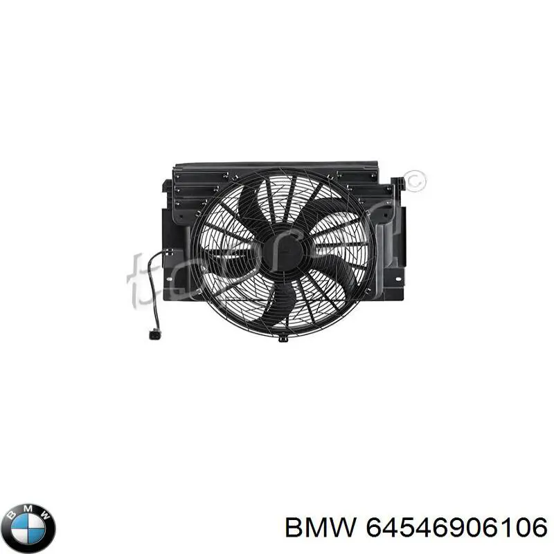 Диффузор радиатора кондиционера BMW 64546906106 цена, от 264.98 USD