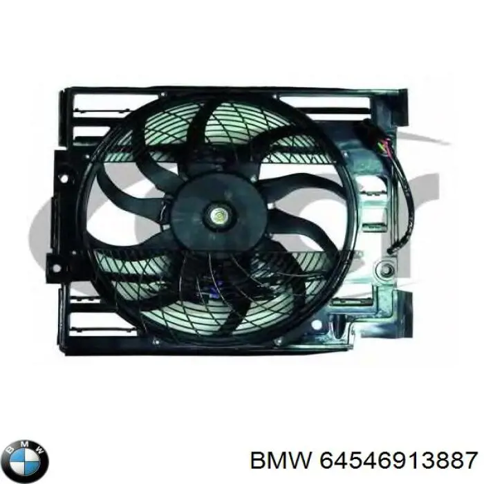 Диффузор радиатора 64546913887 BMW