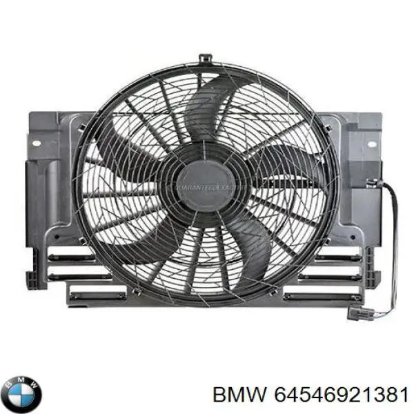 Диффузор радиатора кондиционера, в сборе с крыльчаткой и мотором BMW 64546921381 цена, от 186.08 USD