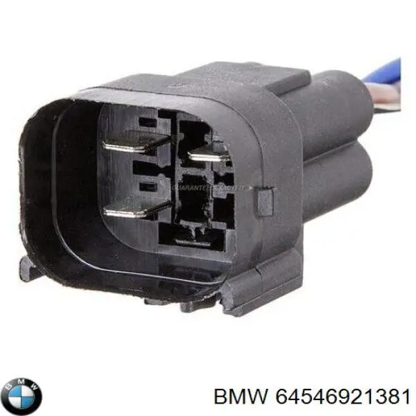 Купить 64546921381 BMW Диффузор радиатора кондиционера, в сборе с крыльчаткой и мотором