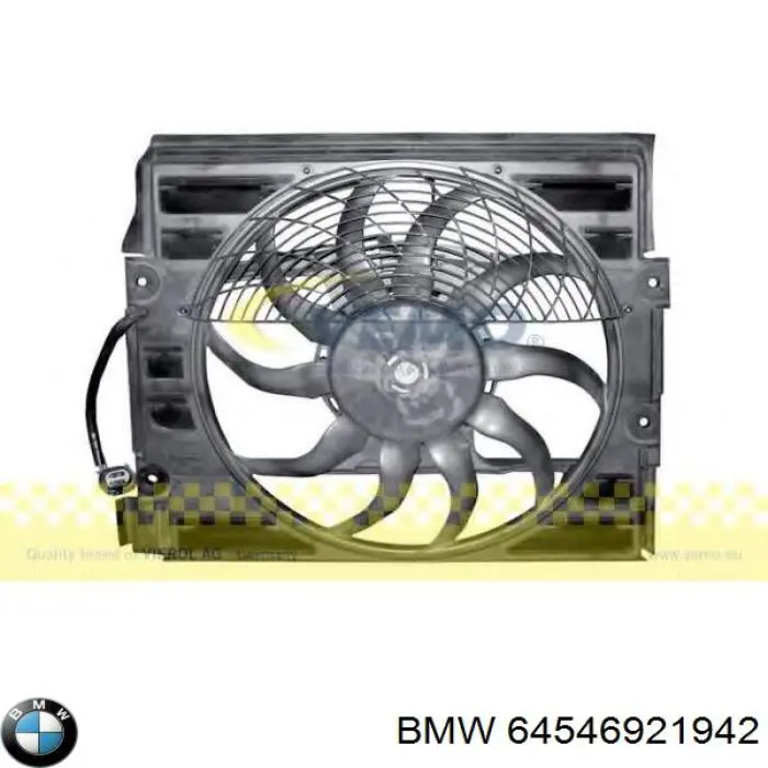 Диффузор радиатора охлаждения в сборе с мотором и крыльчаткой BMW 64546921942 цена, от 128.44 USD