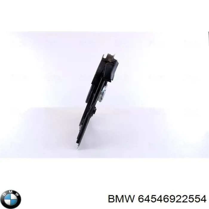 Купить 64546922554 BMW Диффузор вентилятора в сборе с мотором и крыльчаткой