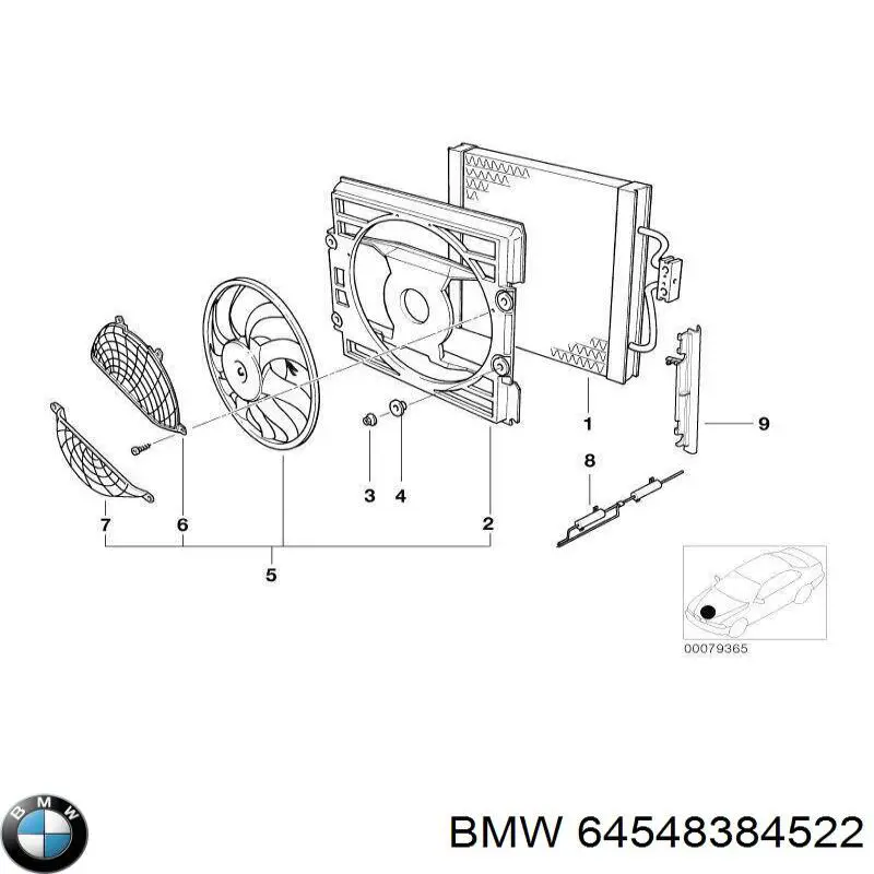  BMW 64548384522 цена, от 208.24 USD