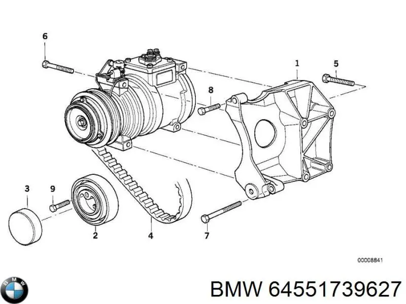  64551739627 BMW