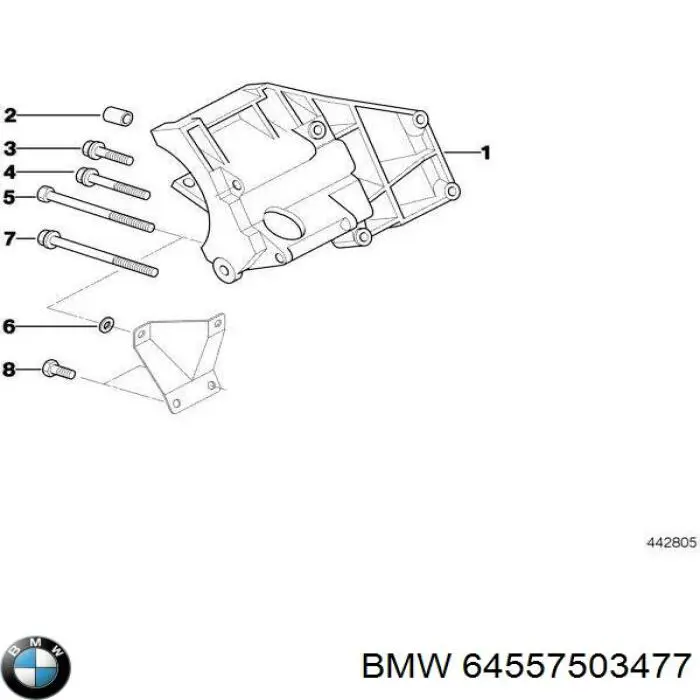  64557503477 BMW