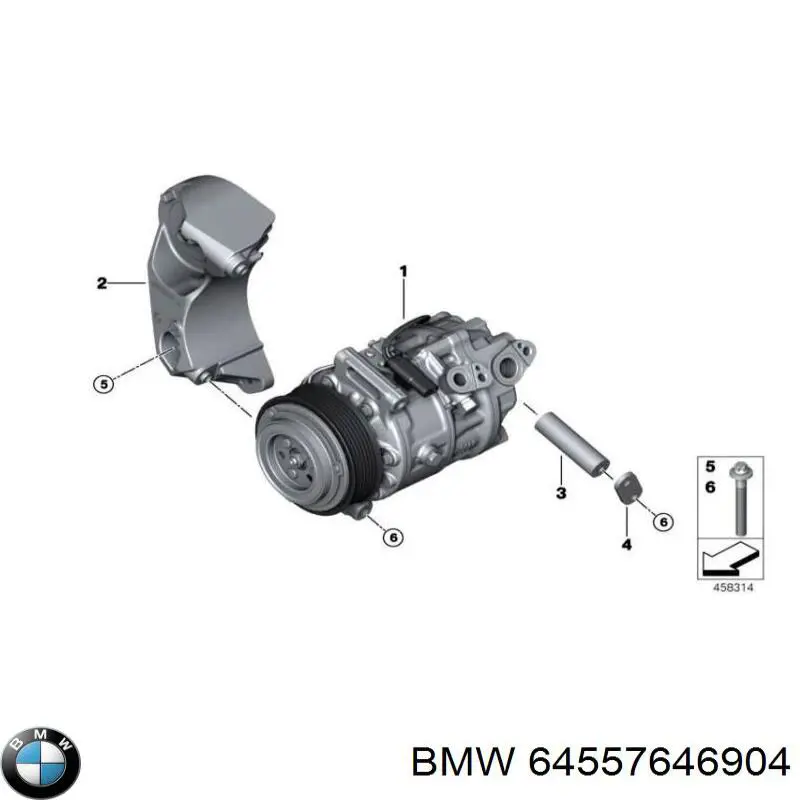 64557646904 BMW 