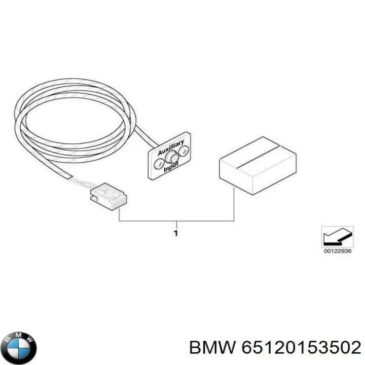  65120153502 BMW