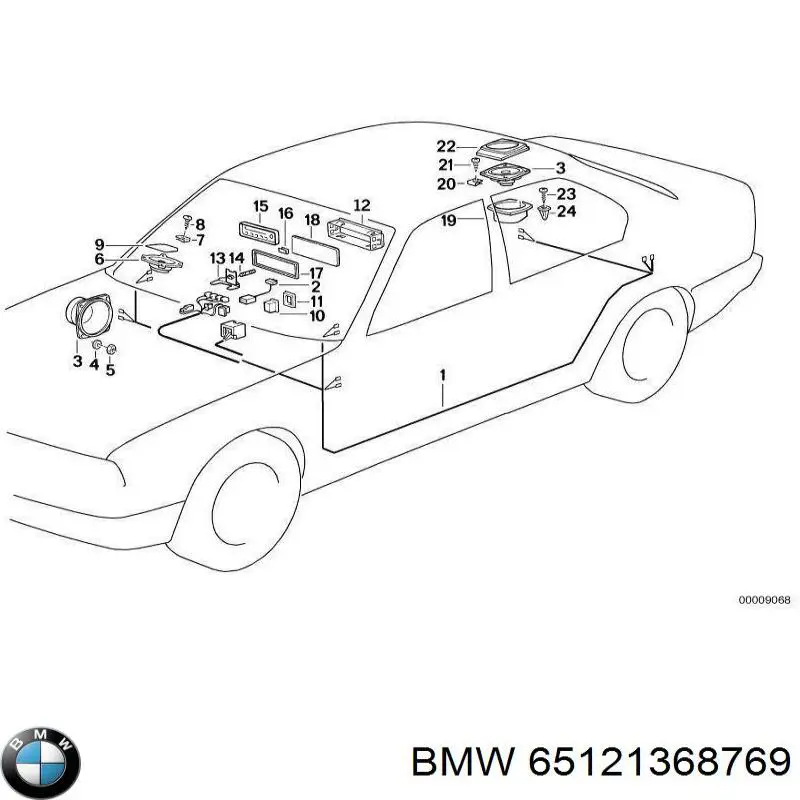  BMW 1368769 цена, от 5.64 USD
